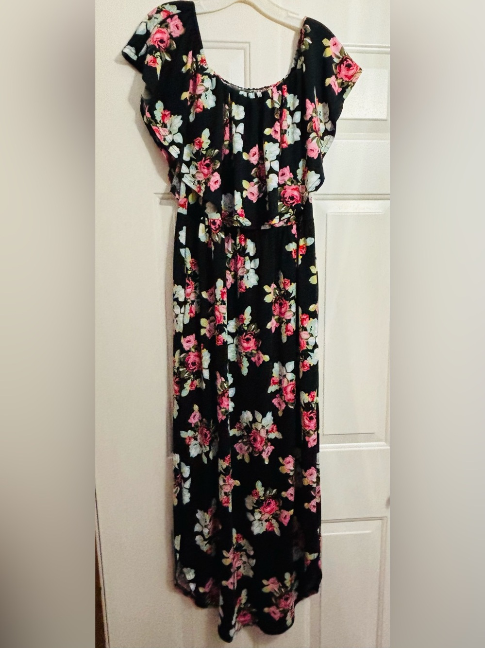 Garden party easy wear maxi dress